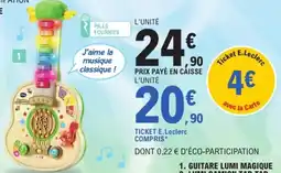 E.Leclerc GUITARE LUMI MAGIQUE offre