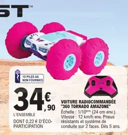 Jouet E.Leclerc 360 TORNADO AMAZONE offre