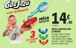 E.Leclerc Goo Jit Zu MÉGA LANCEUR GOO SLINGERS offre