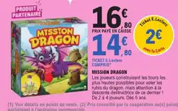 Jouet E.Leclerc DUJARDIN MISSION DRAGON offre