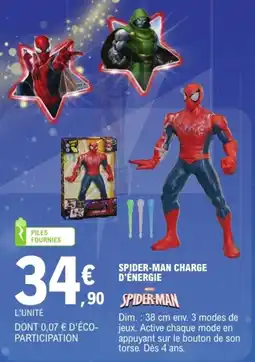 E.Leclerc SPIDER-MAN CHARGE D'ÉNERGIE offre