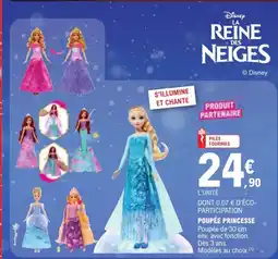 E.Leclerc Poupée princesse offre
