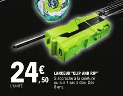 E.Leclerc LANCEUR "CLIP AND RIP" offre