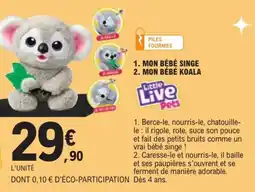 Jouet E.Leclerc Little Live Pets Mon Bébé Koala offre