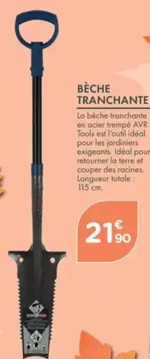 Point Vert Teracile beche tranchante offre
