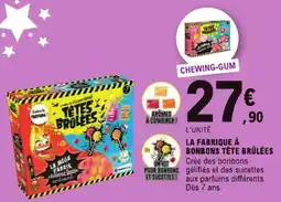 Jouet E.Leclerc TÊTES BRÛLÉES offre