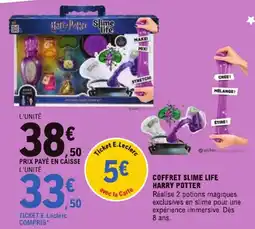 Jouet E.Leclerc Slime life Harry Potter offre