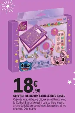 E.Leclerc Angel Coffret de bijoux étincelants offre