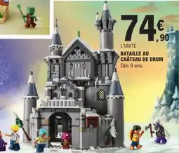 Jouet E.Leclerc LEGO Bataille au château de Drum offre