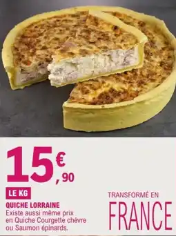 E.Leclerc Quiche Lorraine offre