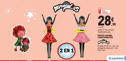 E.Leclerc Miraculous Ladybug Poupée Transformation offre