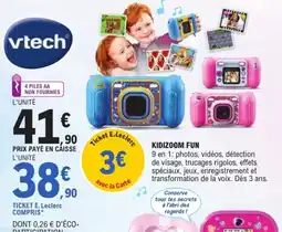 E.Leclerc Vtech Kidizoom Fun offre