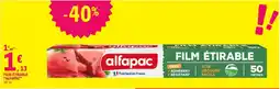 E.Leclerc alfapac FILM ÉTIRABLE offre