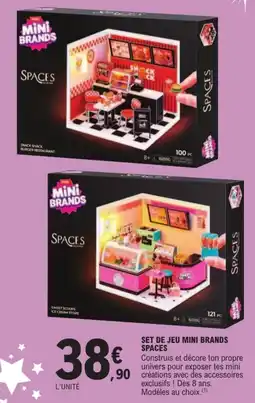 Jouet E.Leclerc Mini Brands set de jeu mini brands spaces offre