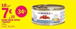 E.Leclerc CHATKA CRABE NEIGE ANTAR offre