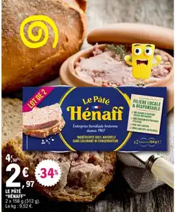 E.Leclerc Hénaff Le Pâté offre