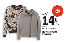 E.Leclerc TISSAIA PULL FEMME offre