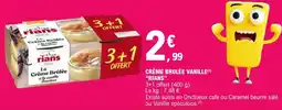 E.Leclerc Rians crème brûlée vanille offre