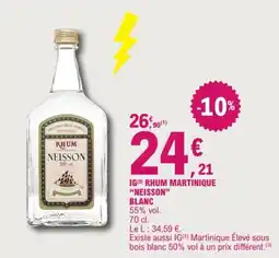E.Leclerc NEISSON RHUM offre