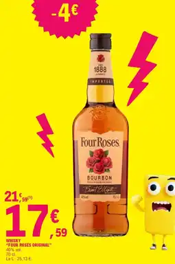 E.Leclerc Four Roses WHISKY offre