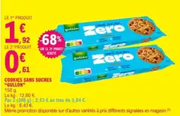 E.Leclerc GULLON Cookies sans sucres offre