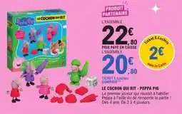 Jouet E.Leclerc DUJARDIN LE COCHON QUI RIT - PEPPA PIG offre