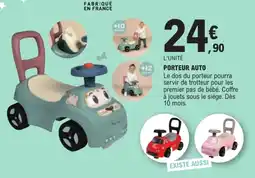 Jouet E.Leclerc Bebé Porteur Auto offre