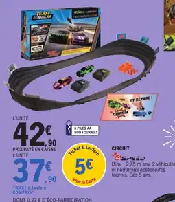 E.Leclerc TEAM NASCAR offre
