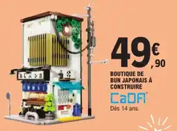 E.Leclerc CaDA Boutique de bun japonais à construire offre
