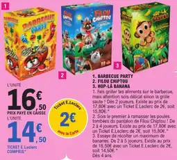 E.Leclerc BARBECUE PARTY offre