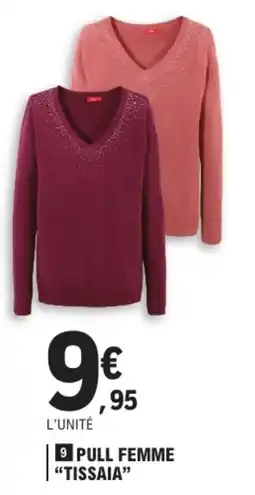 E.Leclerc Tissaia pull femme offre