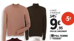 E.Leclerc Tissaia Pull Femme offre