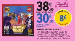 Jouet E.Leclerc LEGO NINJAGO Destiny's Bounty offre