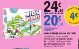 Jouet E.Leclerc Mille Bornes offre