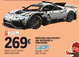 Jouet E.Leclerc CaDA MERCEDES-AMG PROJECT ONE MOTORISÉE À CONSTRUIRE offre