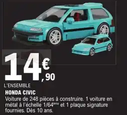 Jouet E.Leclerc HONDA CIVIC offre