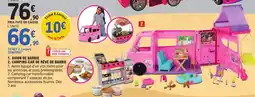 Jouet E.Leclerc Barbie Camping-car de rêve offre
