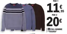 E.Leclerc Tissaia Pull Homme offre