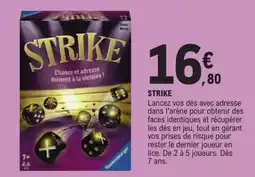 Jouet E.Leclerc Ravensburger STRIKE offre