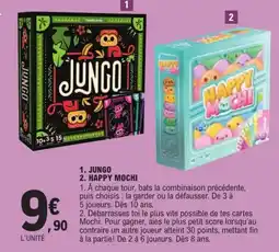 Jouet E.Leclerc Jungo happy mochi offre