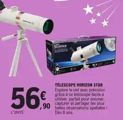 Jouet E.Leclerc Science TÉLESCOPE HORIZON STAR offre