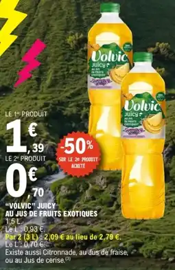 E.Leclerc Volvic Juicy offre