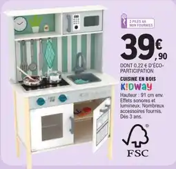 E.Leclerc K!Dway CUISINE EN BOIS offre