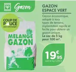 Point Vert Gazon Espace Vert offre