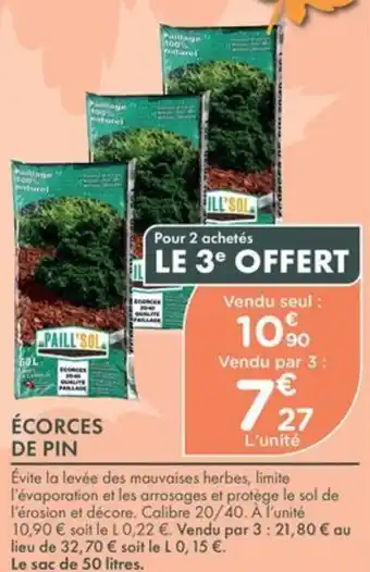 PAILLSOL ÉCORCES DE PIN