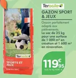 Point Vert Teragile Gazon Sport & Jeux offre