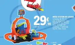 Jouet E.Leclerc Hot Wheels mega station de lavage offre