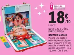 Jouet E.Leclerc DOCTEUR MABOUL offre
