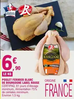 E.Leclerc Label Rouge Poulet Fermier Blanc offre