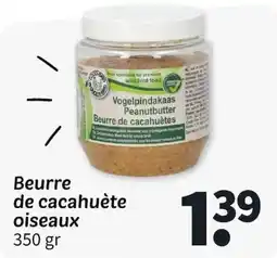 Wibra Beurre de cacahuète oiseaux offre
